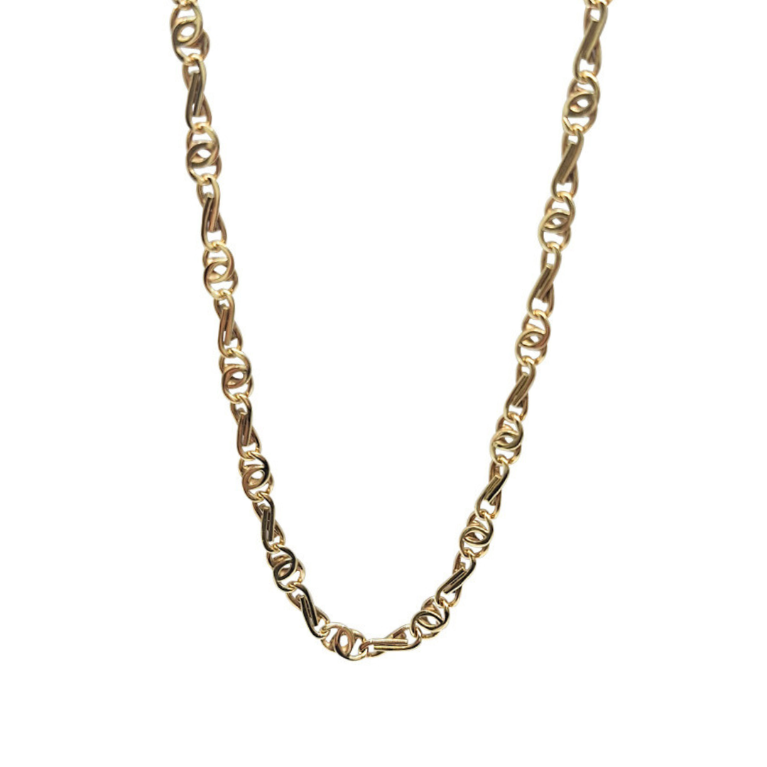 9ct Yellow Gold Fancy Link Chain