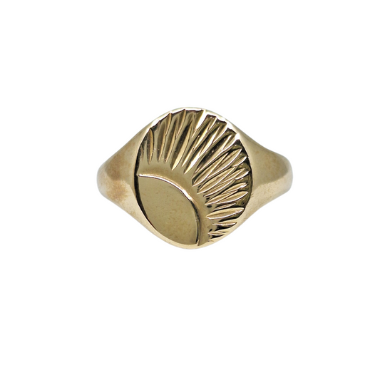 9ct Yellow Gold Signet Ring