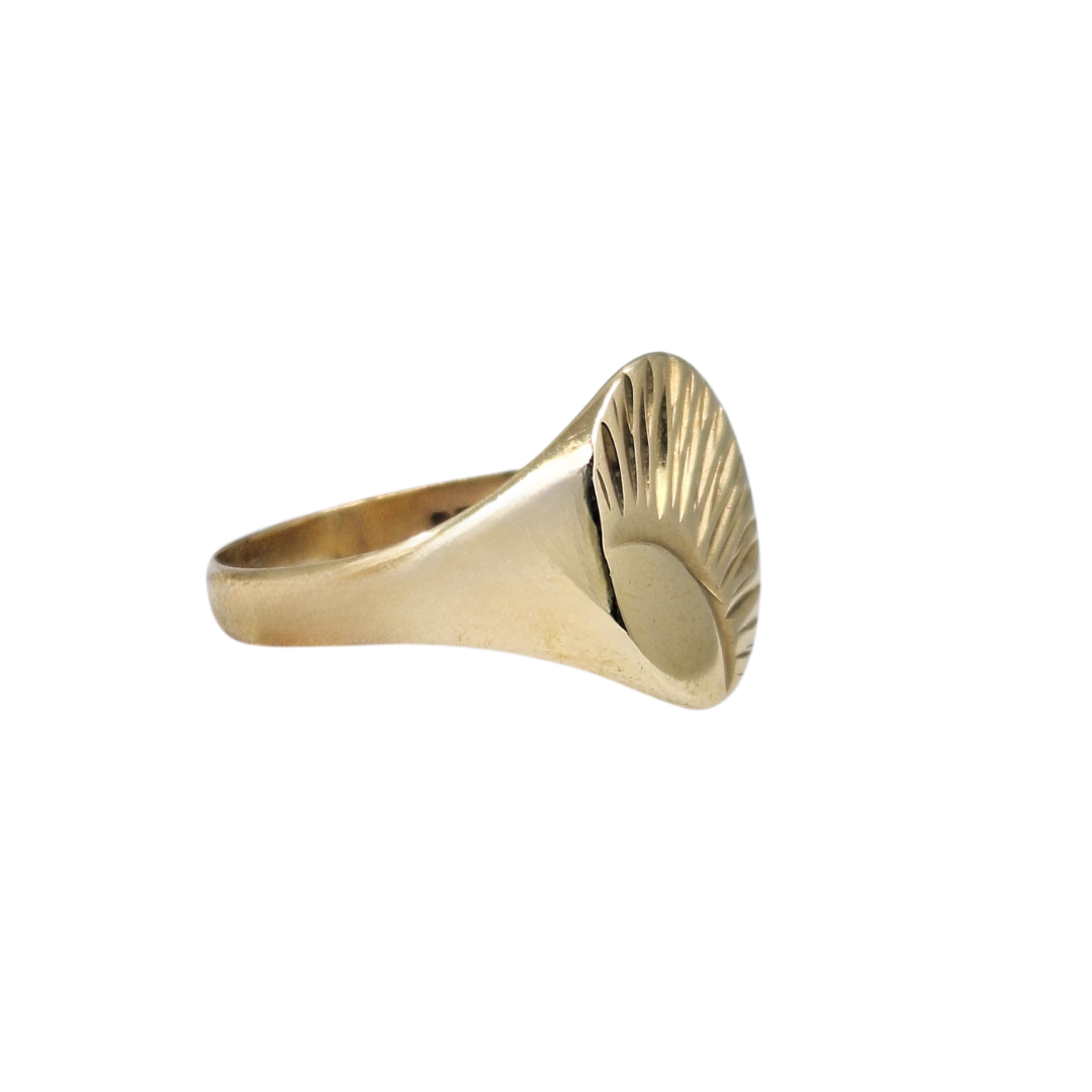 9ct Yellow Gold Signet Ring