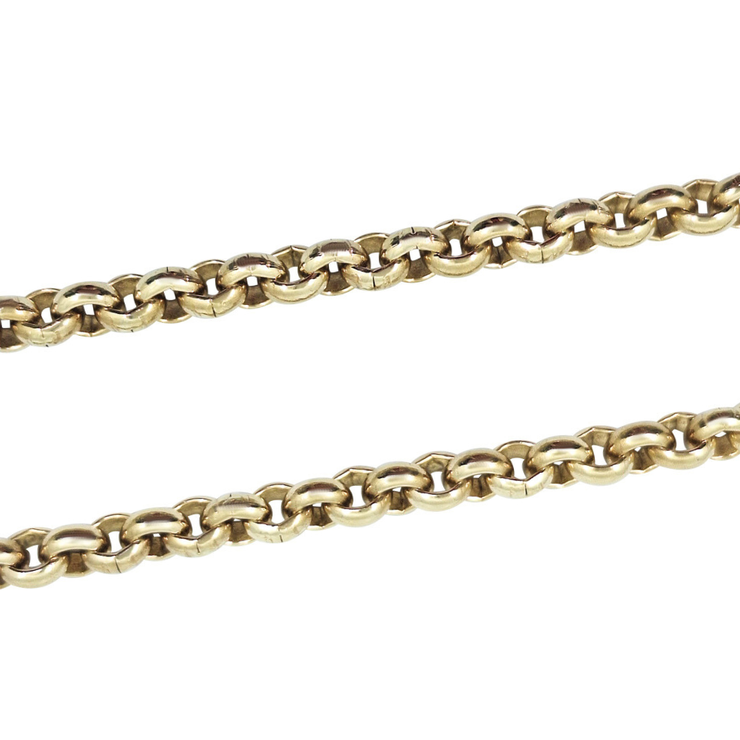 9ct Yellow Gold Belcher Chain 26"