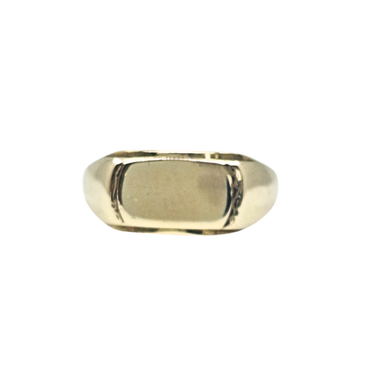 9ct Yellow Gold Signet Ring