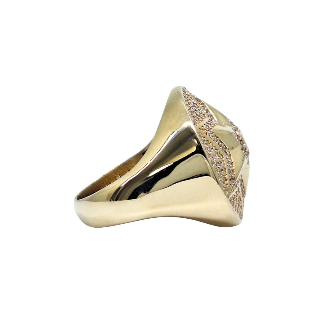 9ct Gold & CZ Star Ring