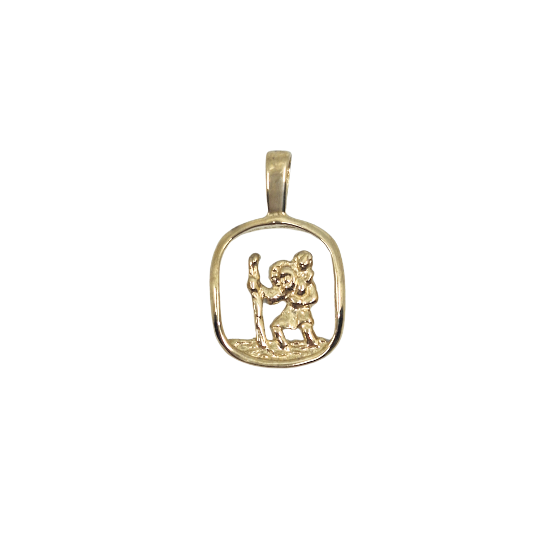 9ct Yellow Gold St Christopher