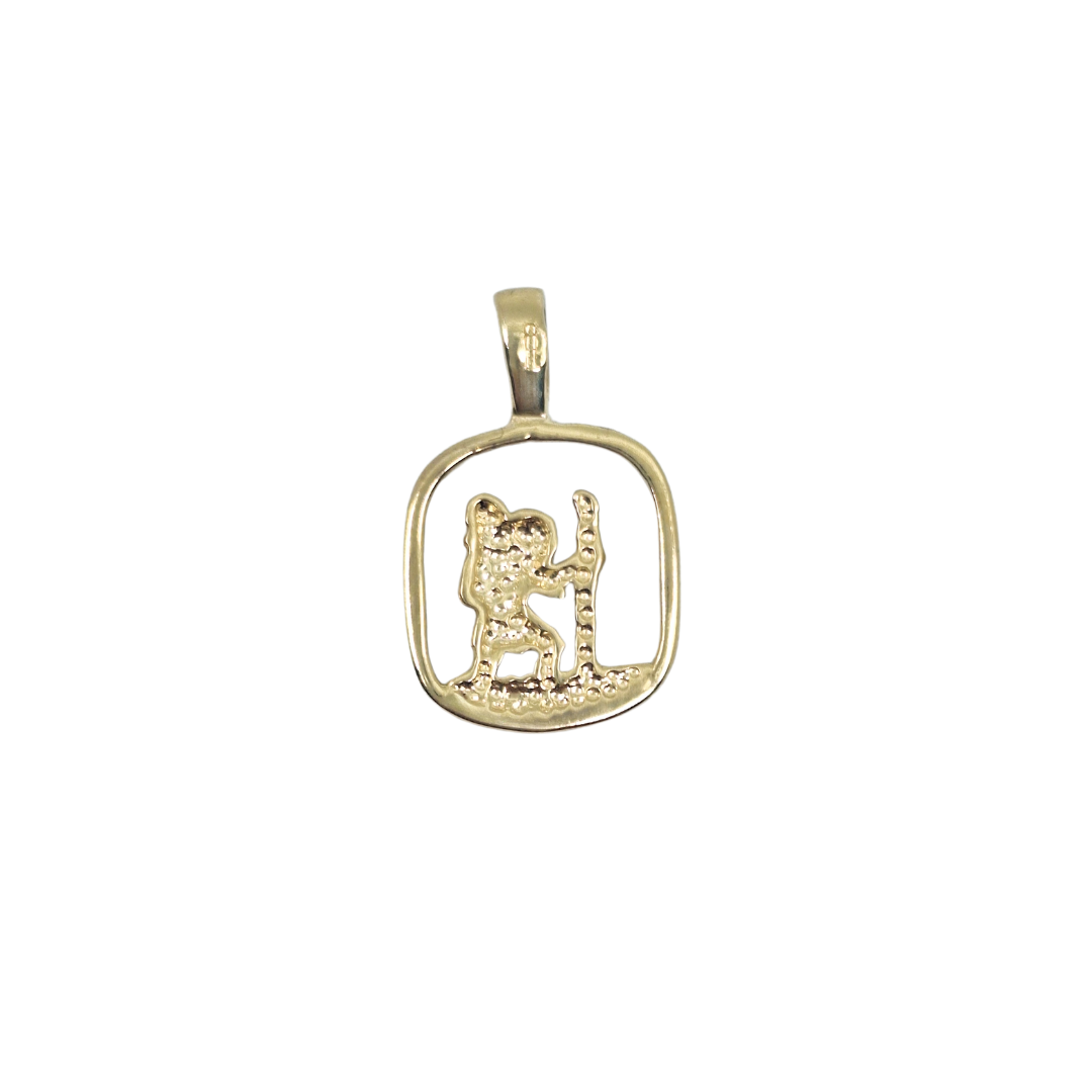 9ct Yellow Gold St Christopher