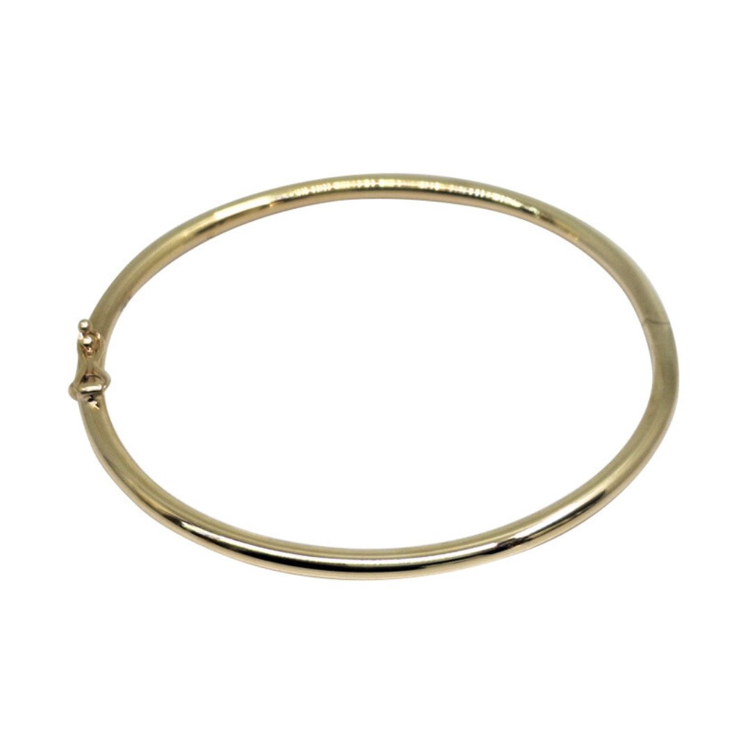 9ct Yellow Gold Hinged Bangle