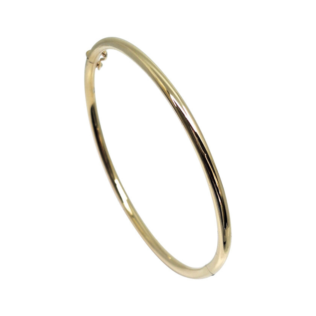 9ct Yellow Gold Hinged Bangle