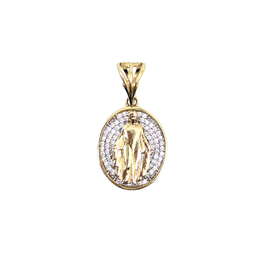 9ct Yellow Gold Jesus Pendant