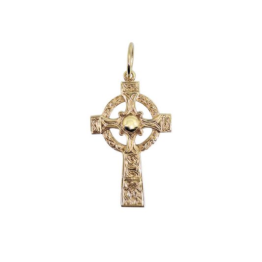 9ct Yellow Gold Cross