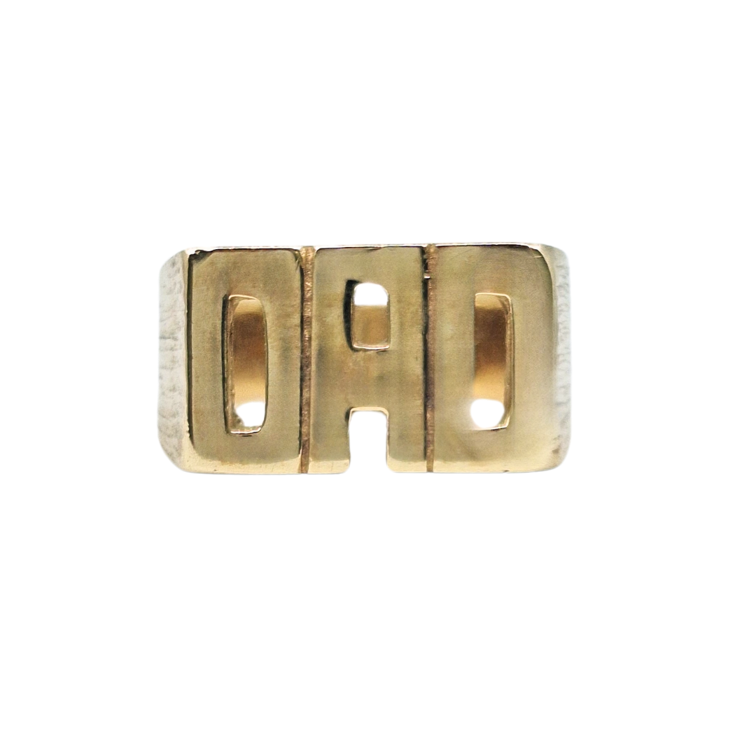 9ct Yellow Gold Dad Ring