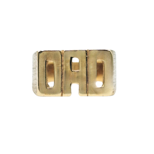 9ct Yellow Gold Dad Ring