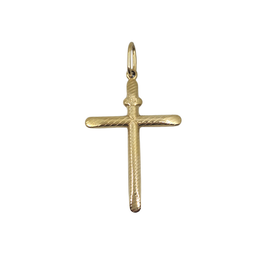 9ct Yellow Gold Cross