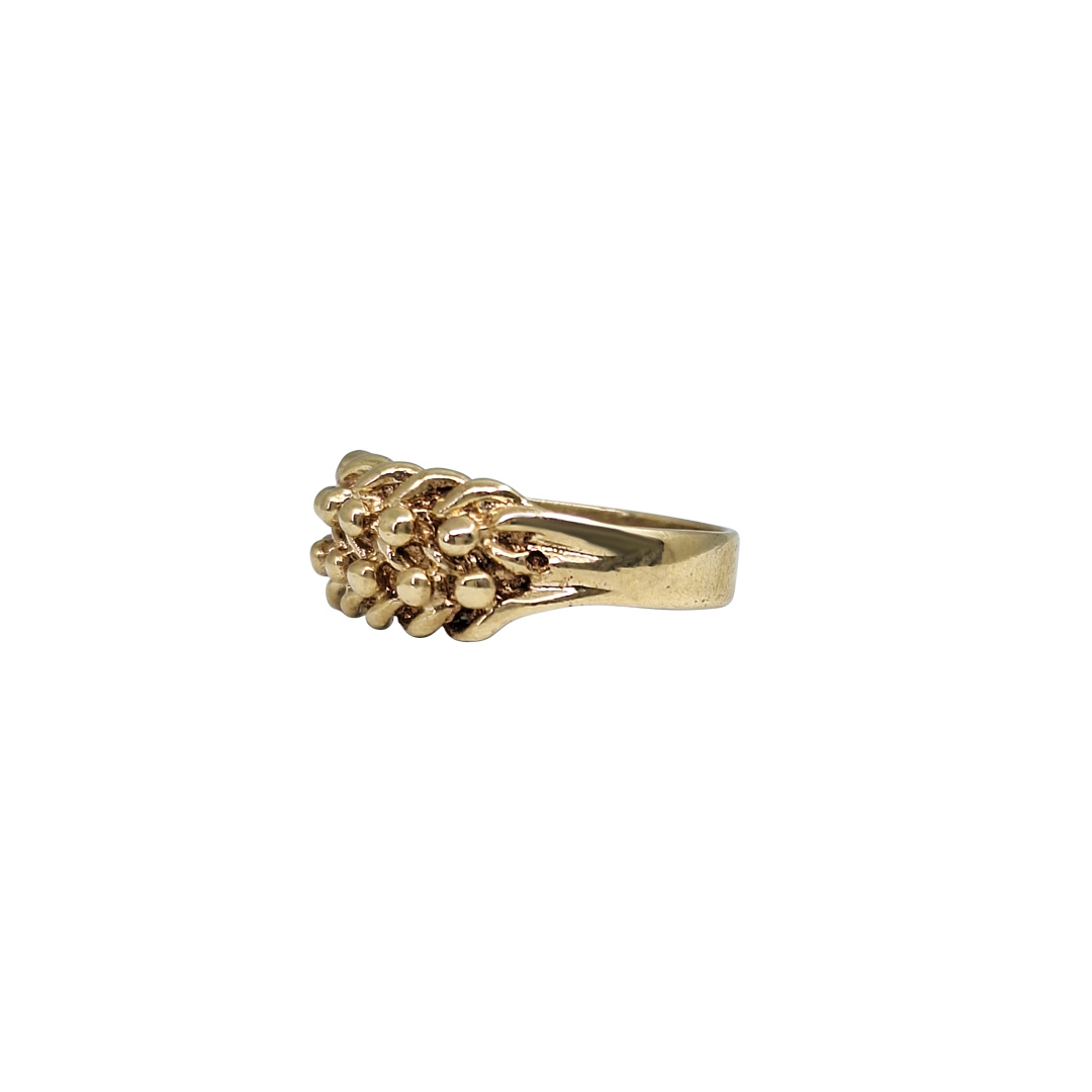 9ct Yellow Gold Keeper Ring