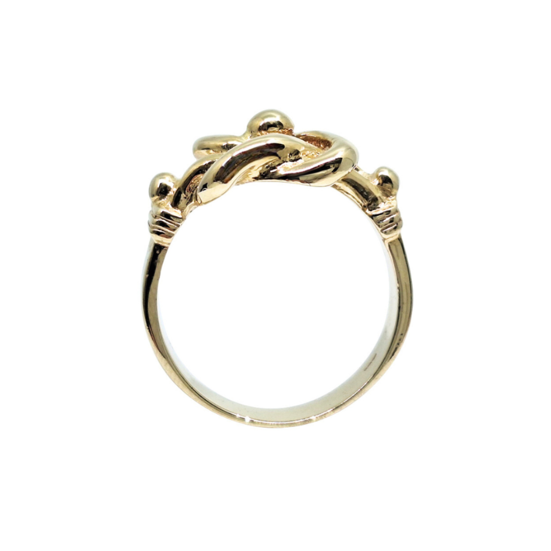 9ct Yellow Gold Knot Ring