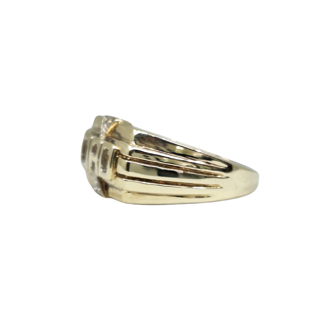 9ct Yellow Gold Dad Ring