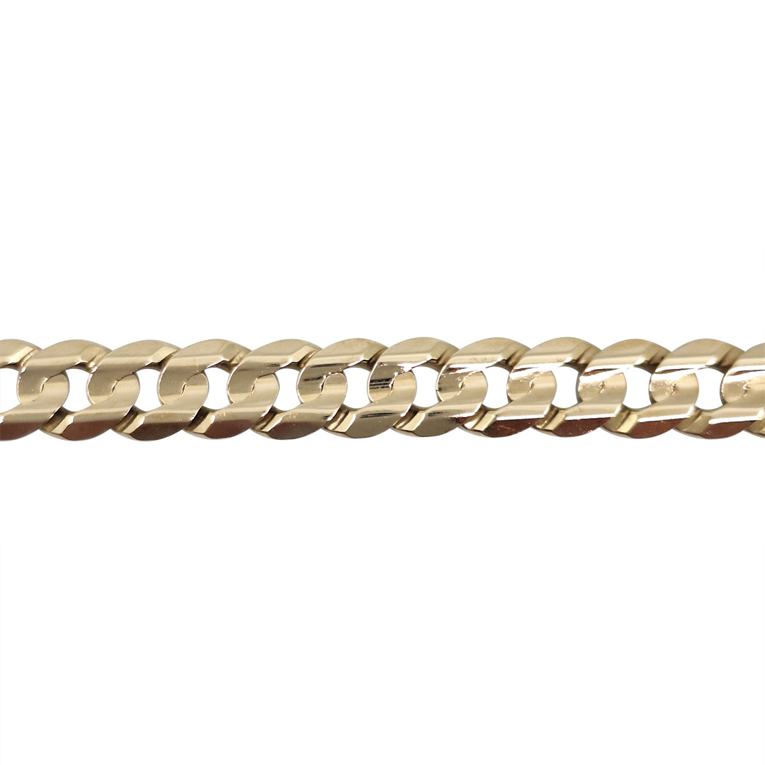 9ct Yellow Gold Curb Bracelet