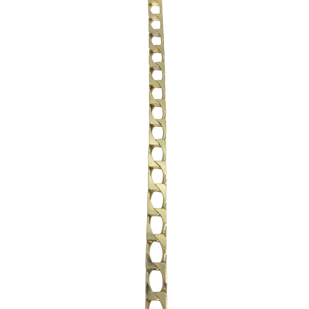 9ct Yellow Gold Curb Bracelet