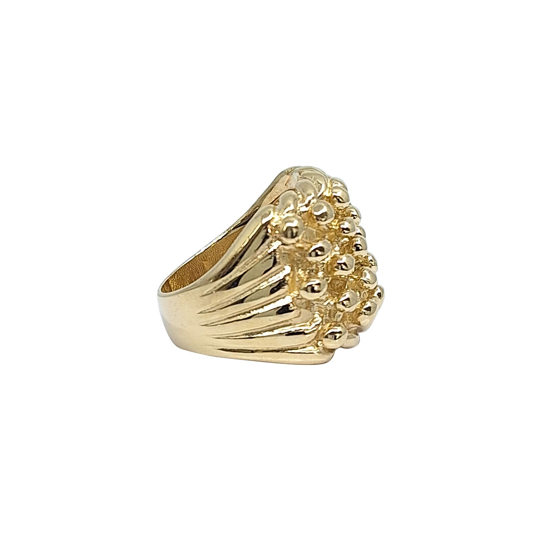 9ct Yellow Gold Keeper Ring