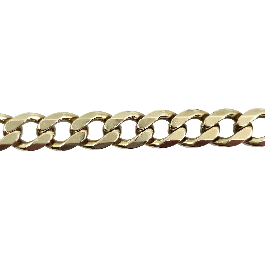 9ct Yellow Gold Curb Bracelet