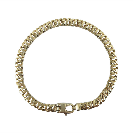 9ct Yellow Gold Fancy Link Bracelet