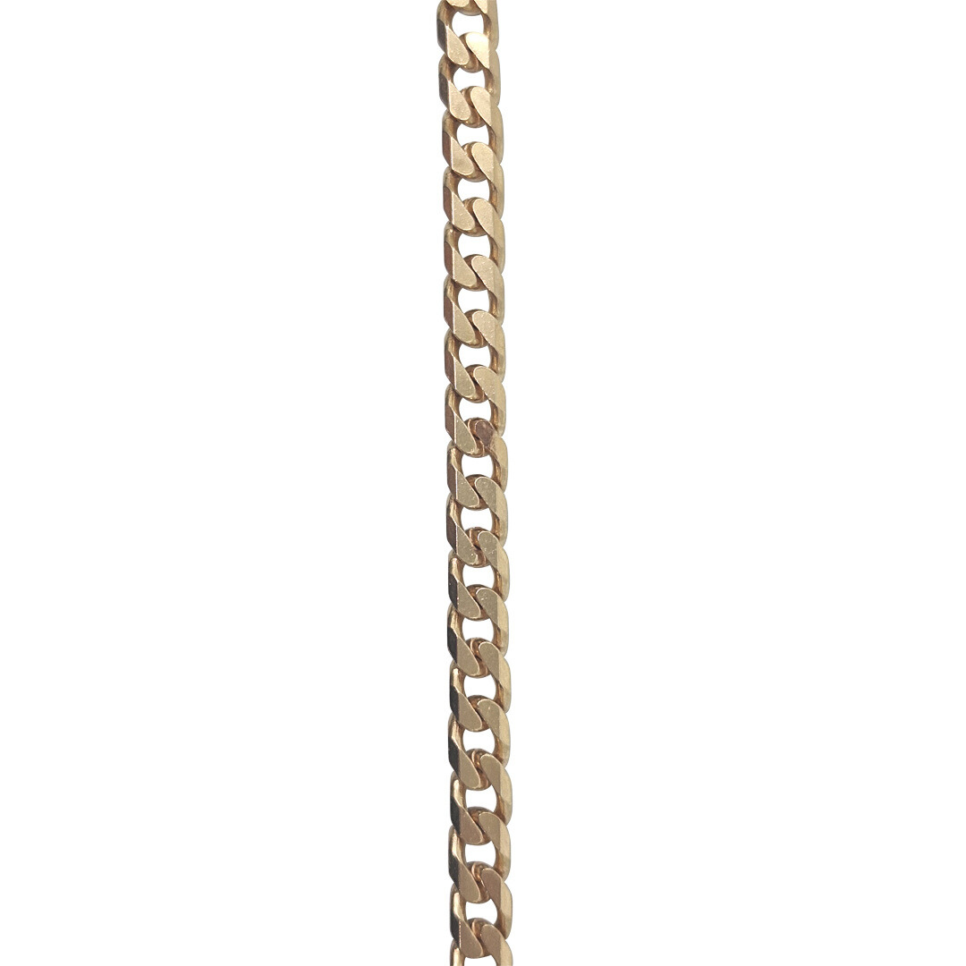 9ct Yellow Gold Curb Chain 24"