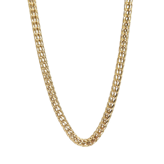 9ct Yellow Gold Mesh Chain 20"