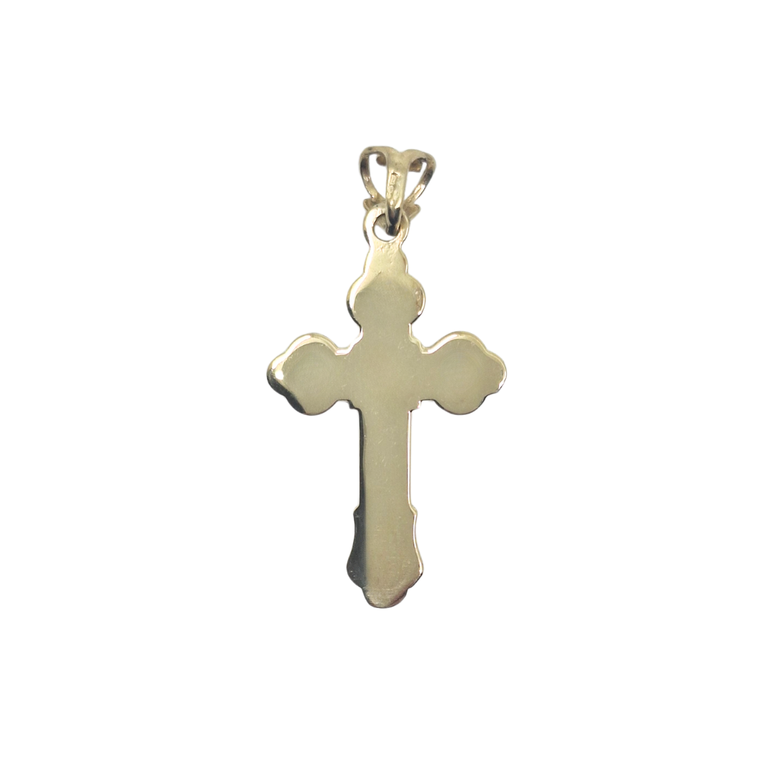 9ct Yellow Gold Crucifix