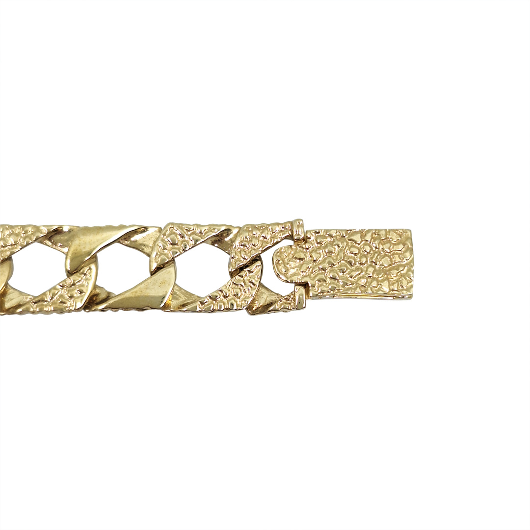 9ct Yellow Gold Chaps Bracelet