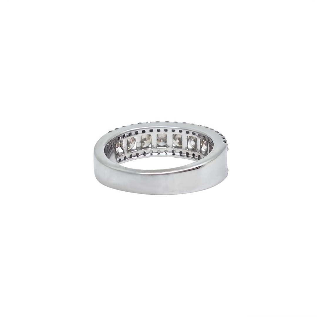 9ct White Gold Diamond Band Ring 1.50ct