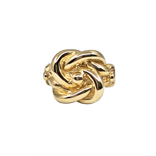 9ct Yellow Gold Gents Knot Ring