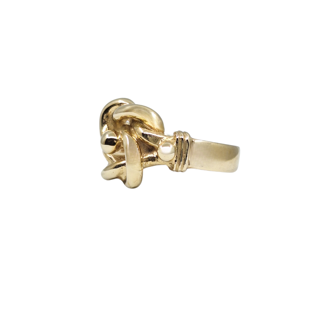 9ct Yellow Gold Knot Ring