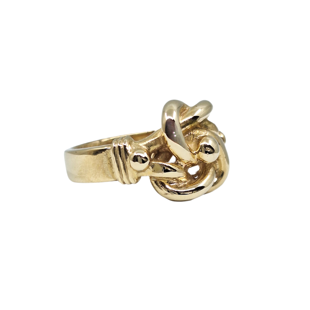 9ct Yellow Gold Knot Ring