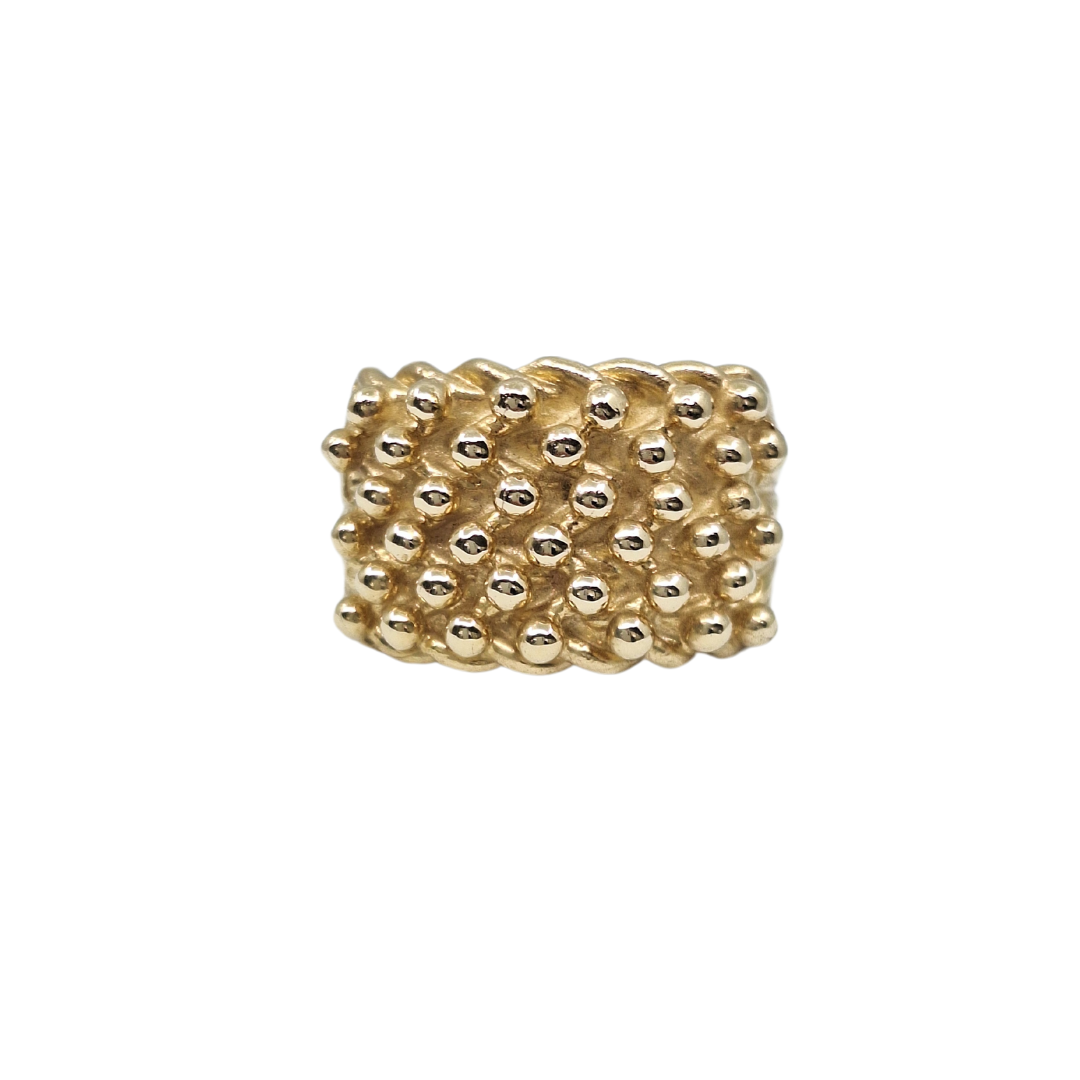 9ct Yellow Gold Keeper Ring