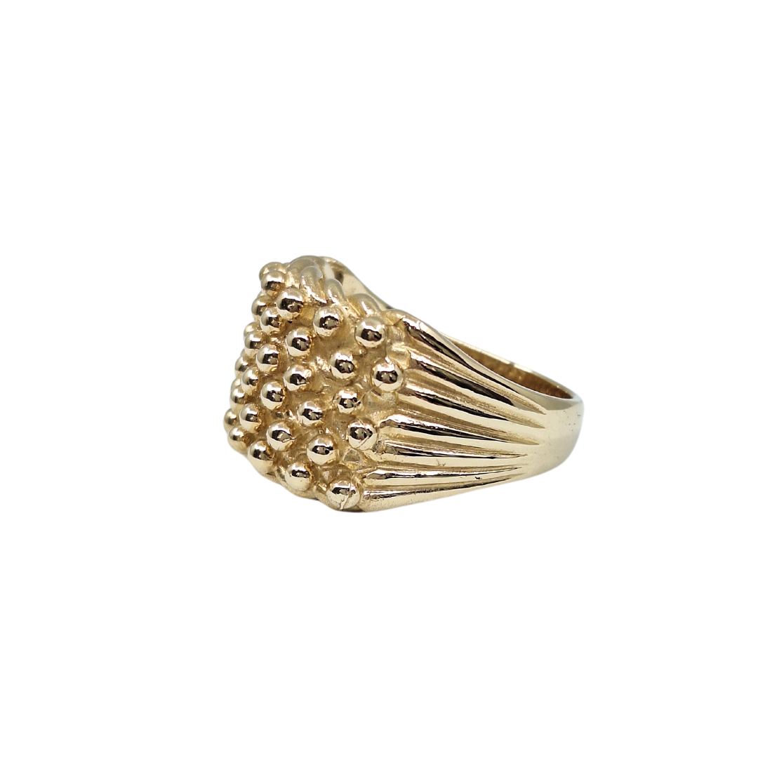 9ct Yellow Gold Keeper Ring