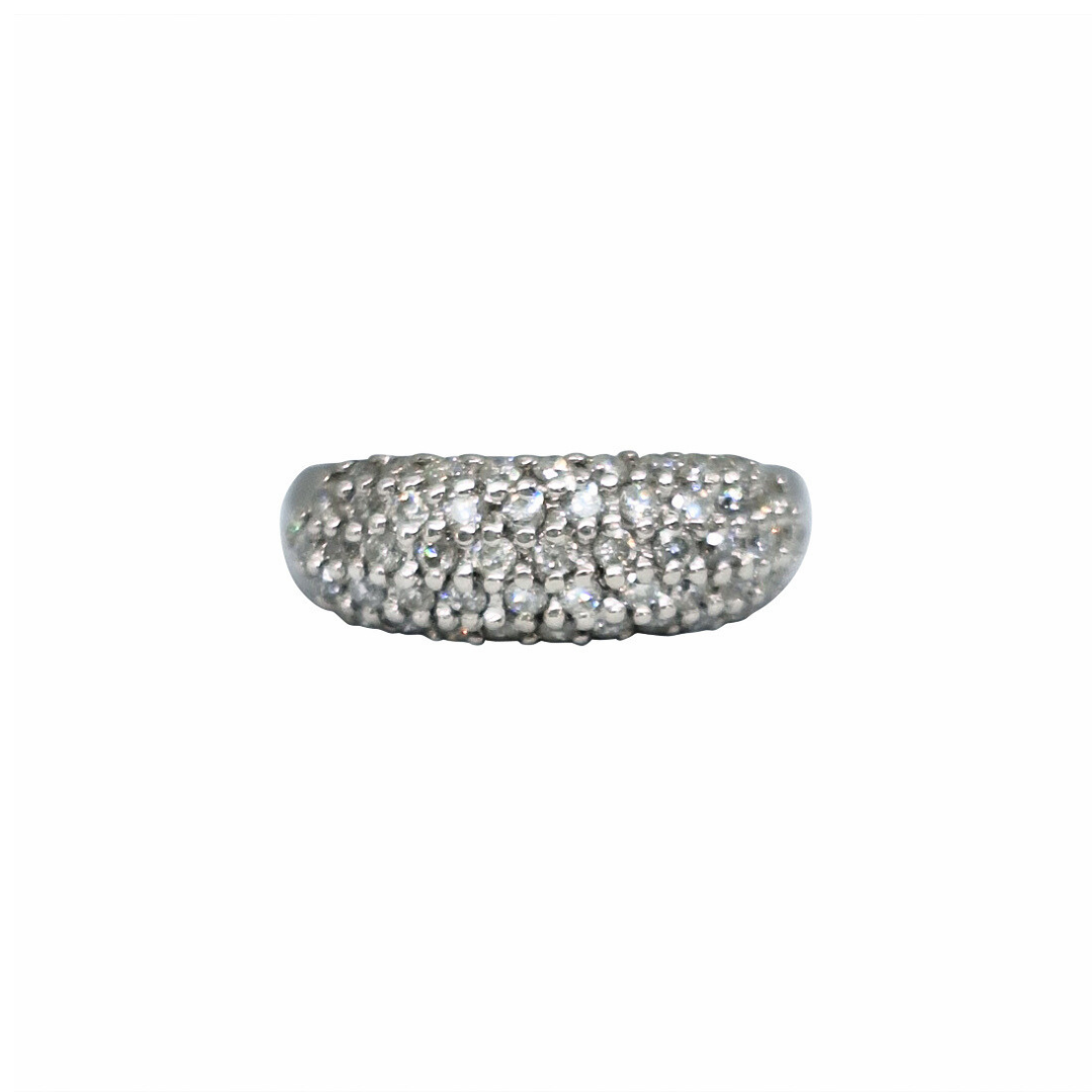 18ct Diamond Fancy Band Ring