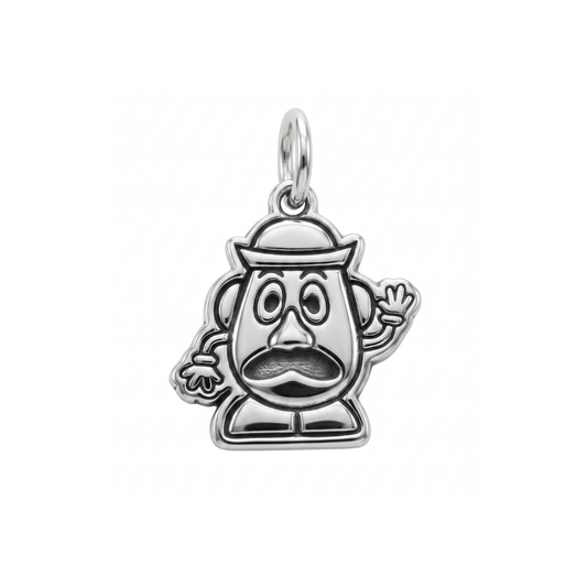 Sterling Silver Toy Potato Character Charm