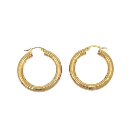 9ct Yellow Gold Hoops