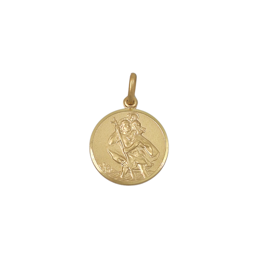 9ct Yellow Gold St Christopher