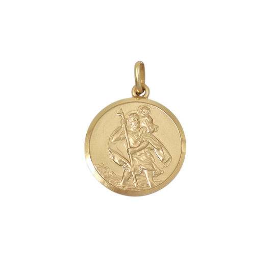 9ct Yellow Gold St Christopher