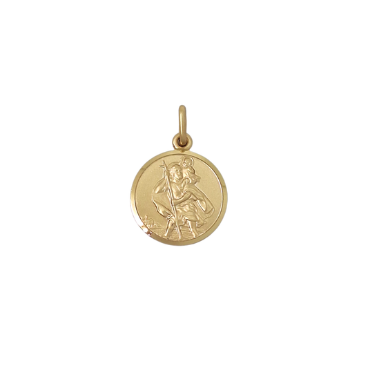 9ct Yellow Gold St Christopher