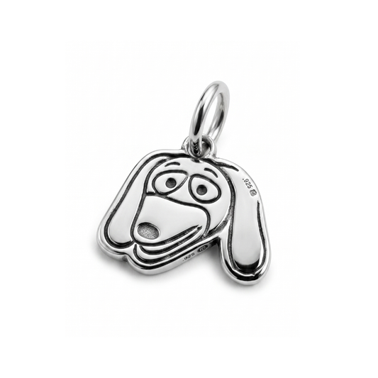 Sterling Silver Toy Dog Character Charm