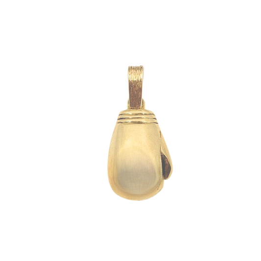 9ct Yellow Gold Solid Boxing Glove Pendant