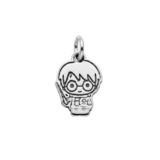 Sterling Silver Young Wizard Character Charm