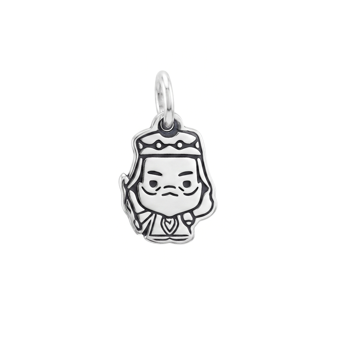 Sterling Silver Wise Headmaster Character Charm